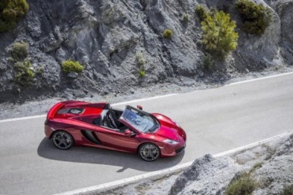 MP4-12C Spider, primele informaţii oficiale